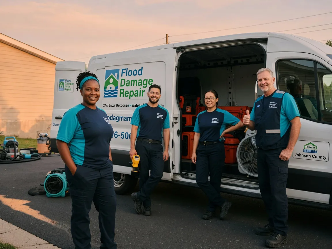 Water Damage Restoration company in New Washington, OH